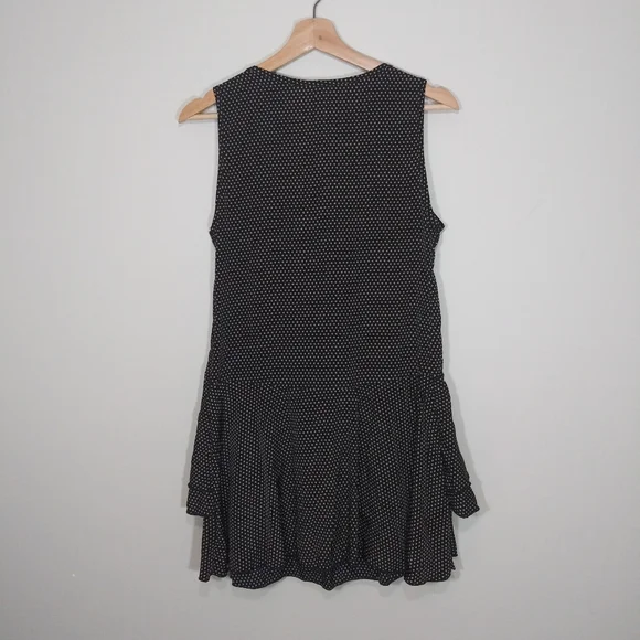 Needle & Thread Ruffle Dress Triangle Pattern Size Small - Picture 6 of 9